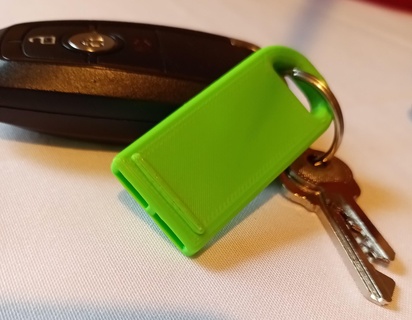 keychain safety whistle police toy 3d print model - Mito3D