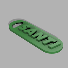 chaveiro santi ferramenta 3d print model - Mito3D