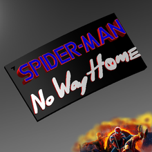keychain spider man logo plate no2 fashion tum cults free spider-man gift marvel kids tool 3d print model - Mito3D
