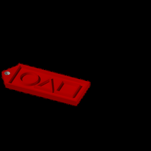 anahtarlık kalamar oyun 3d print model - Mito3D