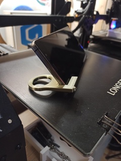 keychain stand phone 3d print model - Mito3D