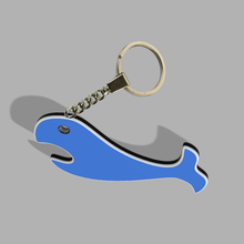 keychain whale cl s-holder key ring porte-clés chain baleine 3d print model - Mito3D