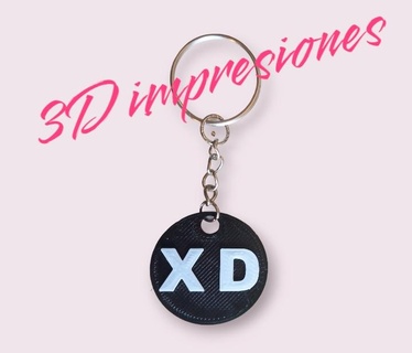 porte clés xd amusement 3d print model - Mito3D