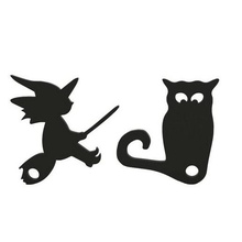 keychains keychain halloween cat kitty 3d print model - Mito3D