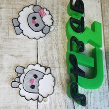 chaveiros de ovelhas em abundância 2020 a casa chave berloques 3d print model - Mito3D