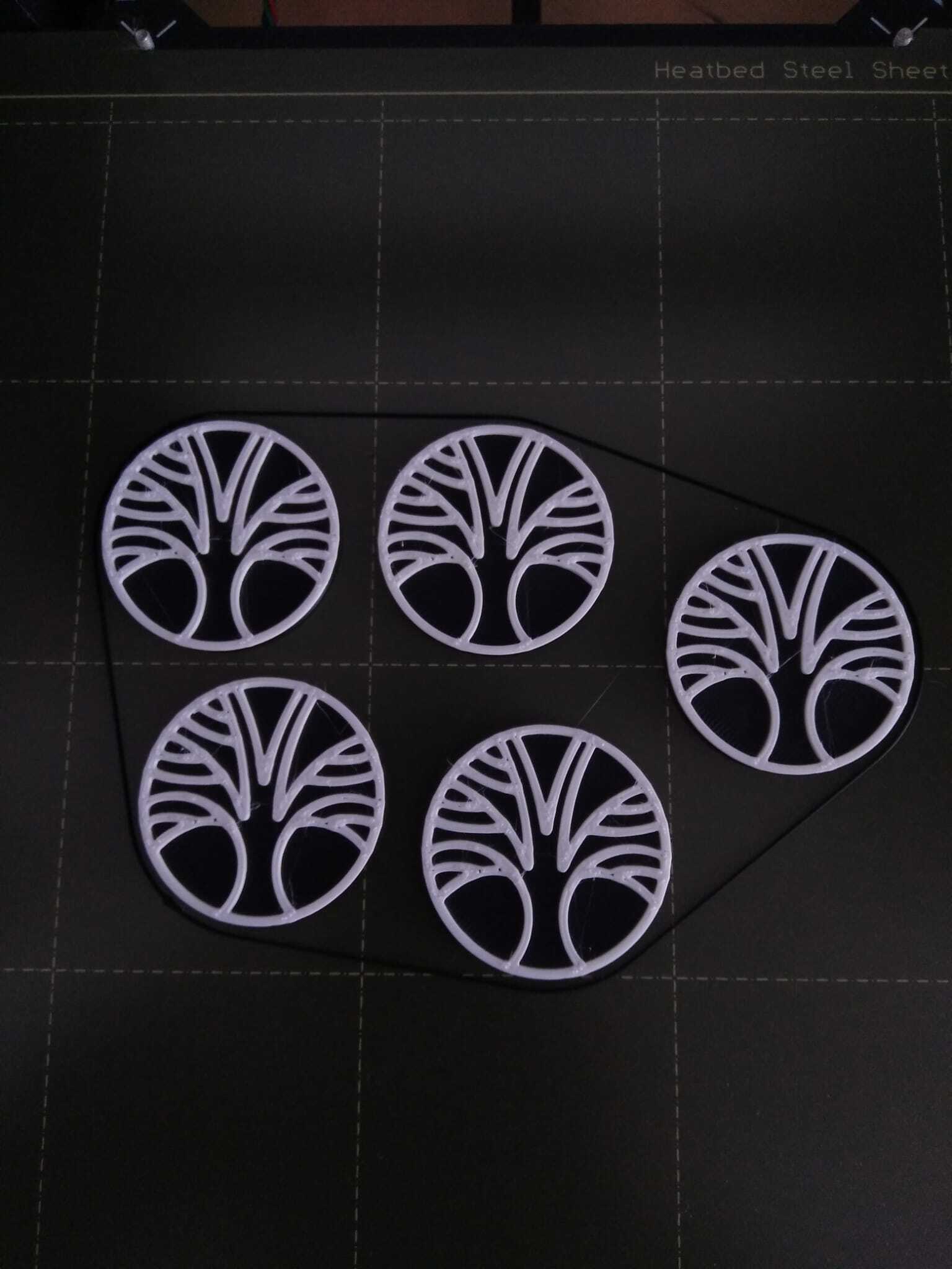 keychian árbol diseño 3D print model - Mito3D