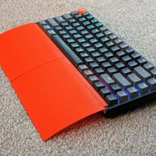 keychron k2 pulso descansar teclado computador 3D print model - Mito3D