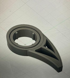 keyrambit keychain toy fidget spinner 3d print model - Mito3D