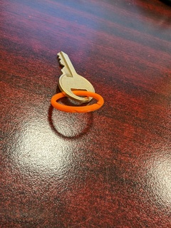 llavero llave anillo 3d print model - Mito3D