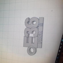 porte-clés bmw e36 pack m divers anneau 3d print model - Mito3D