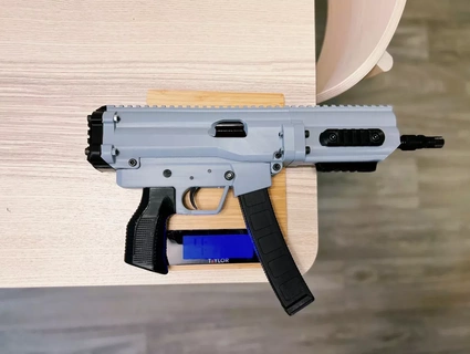 kf5 mp5 glock fn 9mm armas 3d 3d print model - Mito3D