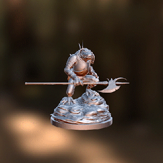 khaasta coccodrillo figura animale gioco creatura divertente gratuito giocattoli fallimento supporto base guerriero ax 3d print model - Mito3D
