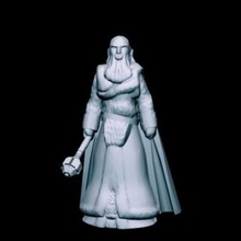 kharek wrathful priest 32mm scale game boardgame boardgames cleric dnd dnd5e dungeons dragons fantasy frostgrave gaming miniature miniatures mordheim pathfinder roleplaying rpg tabletop wargame wargames wargaming warhammer toy 3d print model - Mito3D