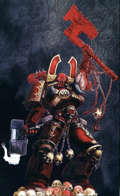 kharn betrayer game chaos war hammer of wh40k grimdark imperium daemon sons world eaters death guard csm 3d print model - Mito3D