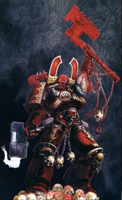 kharn traître jeu chaos guerre marteau of wh40k sombre imperium démon fils monde mangeurs mort garde csm 3d print model - Mito3D