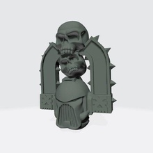 khornish kasklar 3d print model - Mito3D