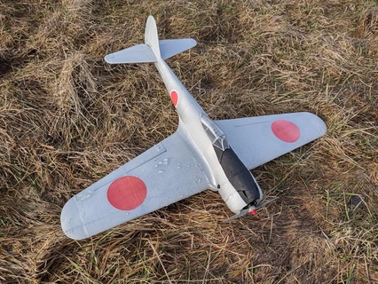 ki 43 ii Hayabusa oscar wwii lutador 600mm l3d gadget ww2 pássaro guerra japonês imperial exército r c elétrico lw pla avião aeronave 3d print model - Mito3D