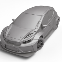 Kia ceed tcr yazdırılabilir oyun basılı oyuncak 3d ölçek rc sürüklenme spor yarış araç hobi ralli 3d print model - Mito3D