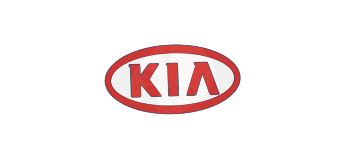 kia logo Various motors korea 3d print model - Mito3D