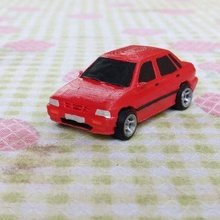 kia pride sedan hot wheels 1 64 sized toy car 3d print model - Mito3D