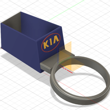 kia rio cinzeiro titular ferramenta o suporte de copo 3d print model - Mito3D