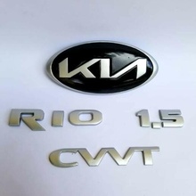 kia Rio Abzeichen Autos Logos Marke Koreanisch Wagen 3d print model - Mito3D