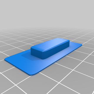 kia rio bota liberação interruptor cobrir bainha 3d print model - Mito3D