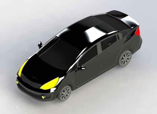 kia rio n üçüncü nesiller 2012 2017 oyun oto araç carro coche modelo a yürüyen merdiven 3d print model - Mito3D