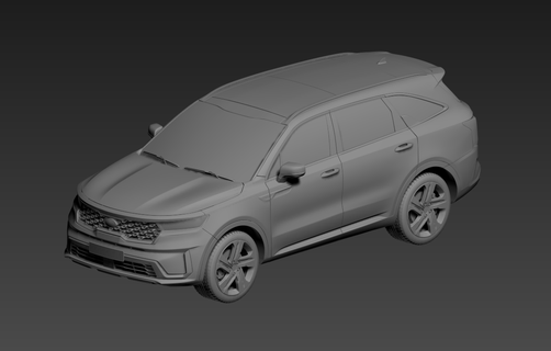 kia Sorento 2021 3d Modell Wagen stl drucken 3d print model - Mito3D