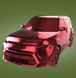 kia soul ex automobile car vehicle rally race sports derby turbo top speed 3d print model - Mito3D