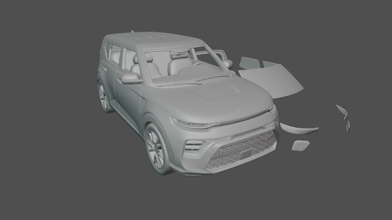 kia Seele 2022 Limousine 2023 Fahrzeug Wagen 2021 3d drucken Spielzeug Sportwagen exklusiv 3d print model - Mito3D