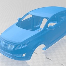 kia sportage 2012 printable body car game 1-12 1-14 1-24 1-18 1-32 1-10 miniz tamiya hobby control radio rc shell scalextric slot 3d print model - Mito3D