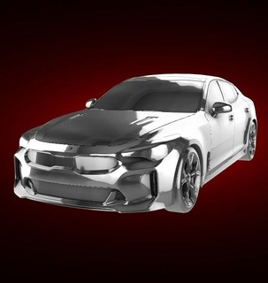 kia stinger gts Home bolide automobile car vehicle rally race sports derby supercar gt 3d print model - Mito3D