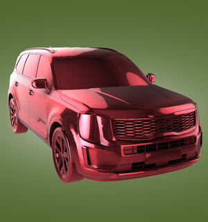 kia telluride 2022 automobile car vehicle rally race sports derby turbo top speed 3d print model - Mito3D
