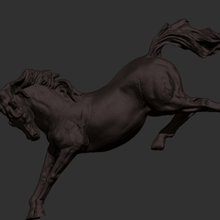 tekme at Atmak hayvanlar hayvan saç Horsey 3d print model - Mito3D
