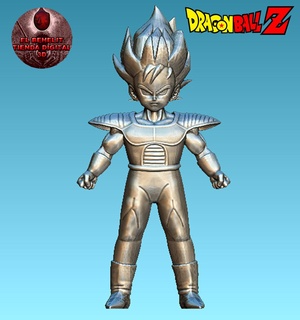 ragazzo vegeta Drago palla Goku anime zbrush digital3d print3d printing3d ender3 3d print model - Mito3D