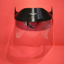 kids batman face mask headband home covi 19 facial children's kid coronavirus 3d print model - Mito3D