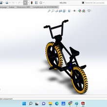 gamins bicyclette 3d impression 3d print model - Mito3D