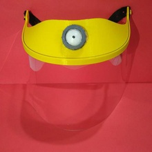 kids minions face mask headband home covi 19 facial children's kid coronavirus 3d print model - Mito3D