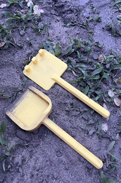 kids sand set game spatula rale 3d print model - Mito3D