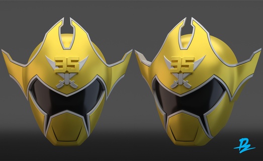 kikai sentai twokaizer Arte doskaiser kikaisentai Zenkaiger casco 3dmodel 3dprintable cosplaypro máscara tokusatsu Reiwa Super Sentai escaneos réplicas 3d print model - Mito3D