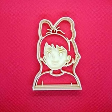 Kiki teslimat Ghibli kurabiye kesici kalıbı Kiki'ler 3d print model - Mito3D
