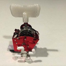 kikkerland wind-up crank mechanical_toys 3d print model - Mito3D