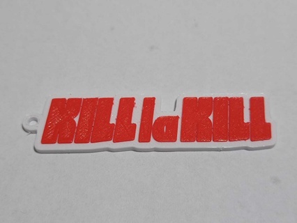 kill la kill anime keychain key rings anime keychain kill klk  3d print model - Mito3D