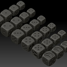 uccidere squadra tau dado impostato 6 gioco warhammer 40k tavolo guerra d cubo scatola xbox 3d print model - Mito3D