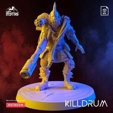 Killdrum Cyber Mythen 3d print model - Mito3D