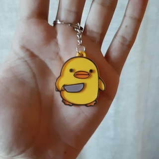 killer chicken duck keychain key chain meme internet 3d print model - Mito3D