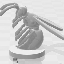 asesino aguja yugioh calabozo monstruos 3d print model - Mito3D