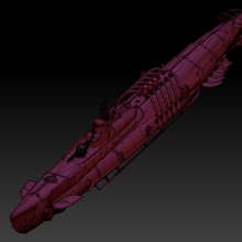 baleia assassina submarino killer 3d print model - Mito3D