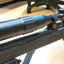 killflash scope extender airsoft sniper bezel kill flash snipe 3d print model - Mito3D